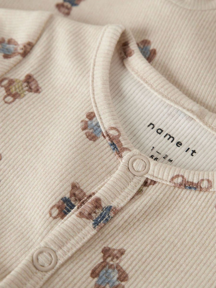 NBMDENKAB LS BODYSUIT Peyote Melange