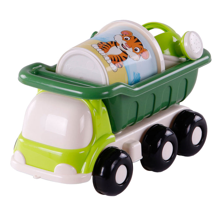 Kiepwagen met emmerset