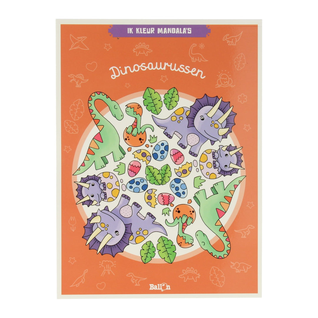 Ik Kleur Mandala's - Dinosaurussen