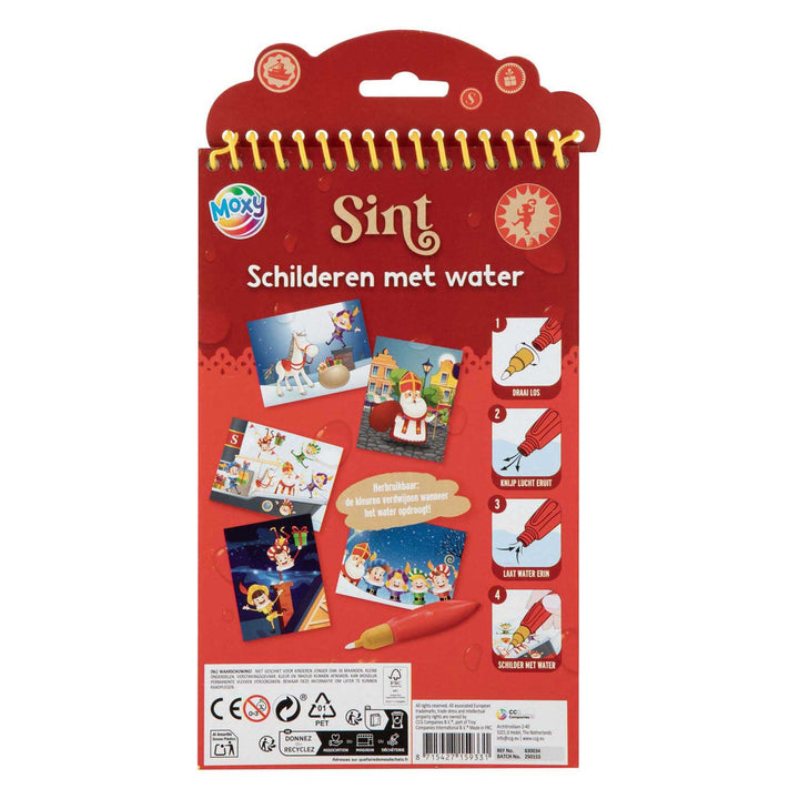 Sinterklaas Schilderen met Water