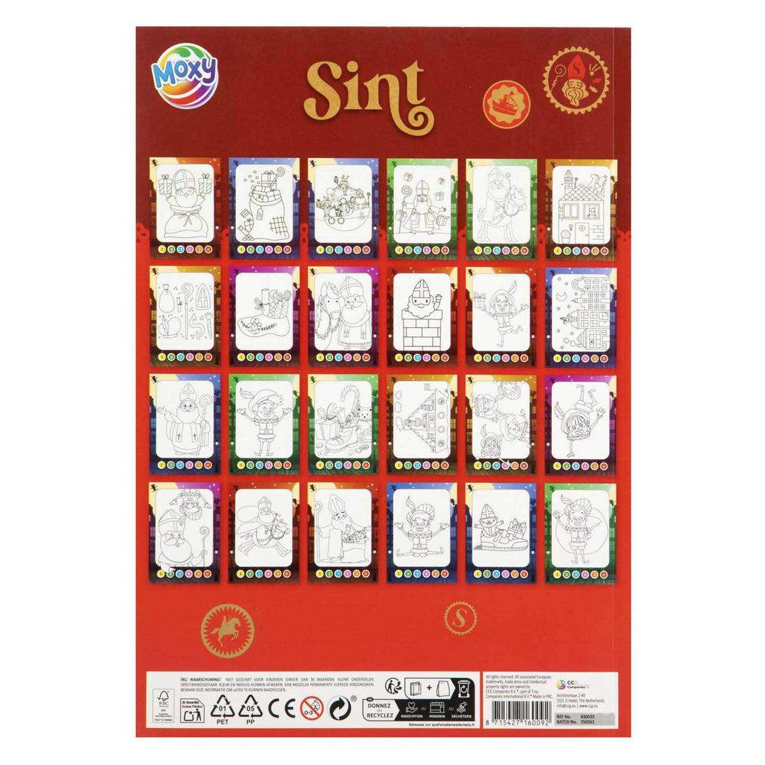 Kleuren op Nummer met 6 Potloden