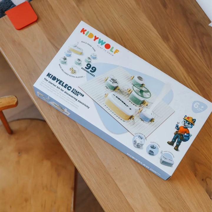 Kidyelec mijn eerste elektriciteitsset (starter 11 modules)