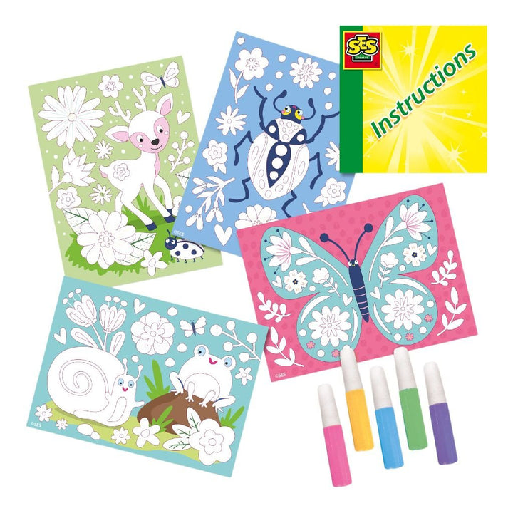 GEKLEURDE ZANDKUNST INSPIRED BY NATUR