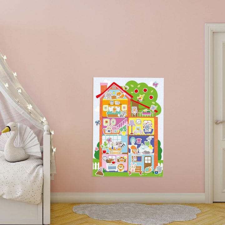MY FIRST POSTER MET STICKERS HUIS