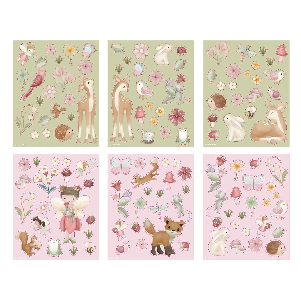 Stickers 100+ fairy garden