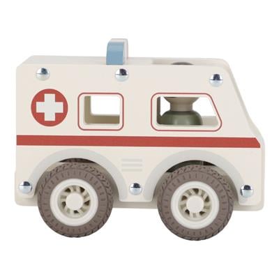 Ambulance met pegdoll