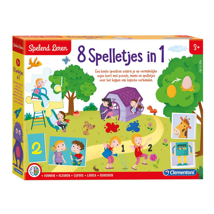 8 Spelletjes in 1