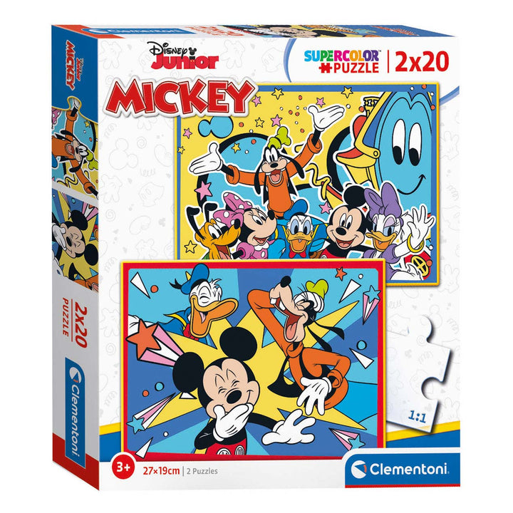 Puzzel Mickey Mouse, 2x20st.