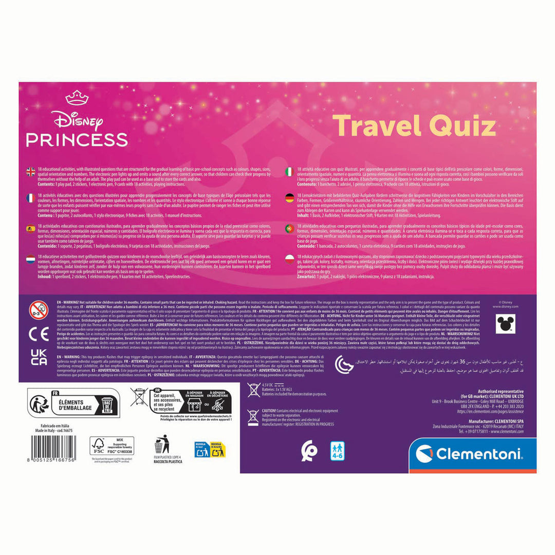 Disney Prinses Quizzy Reisspel
