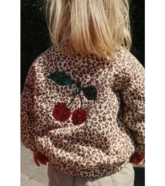 Juno bomber jasje leo sequin