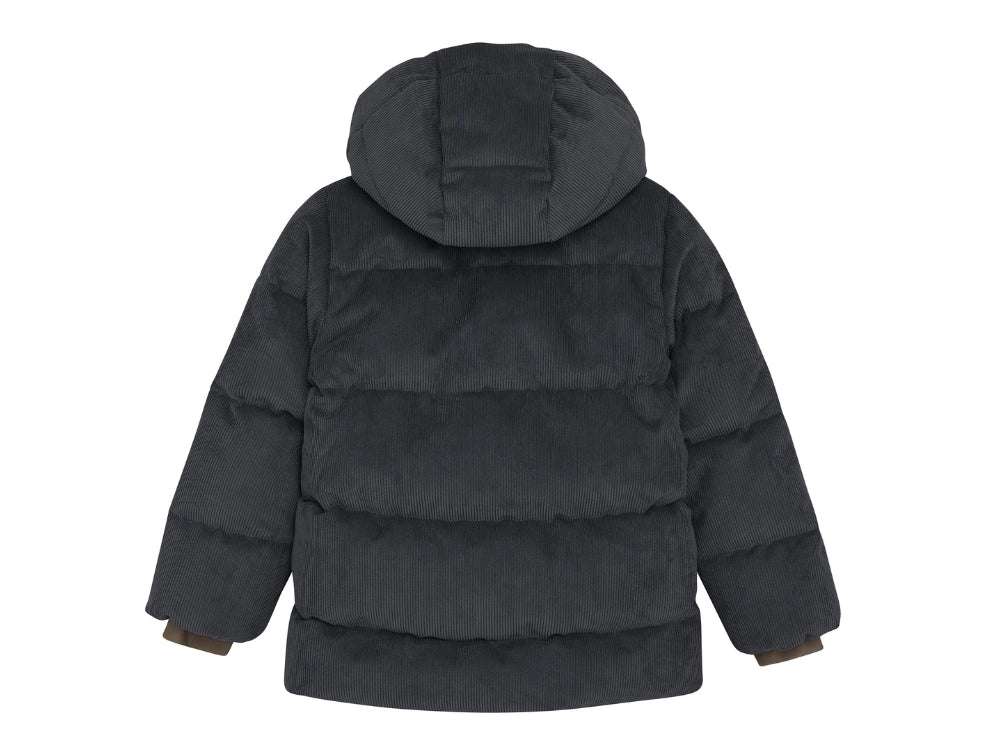 Winterjas corduroy ebony