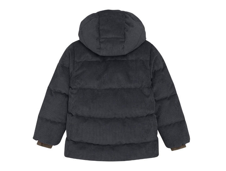 Winterjas corduroy ebony