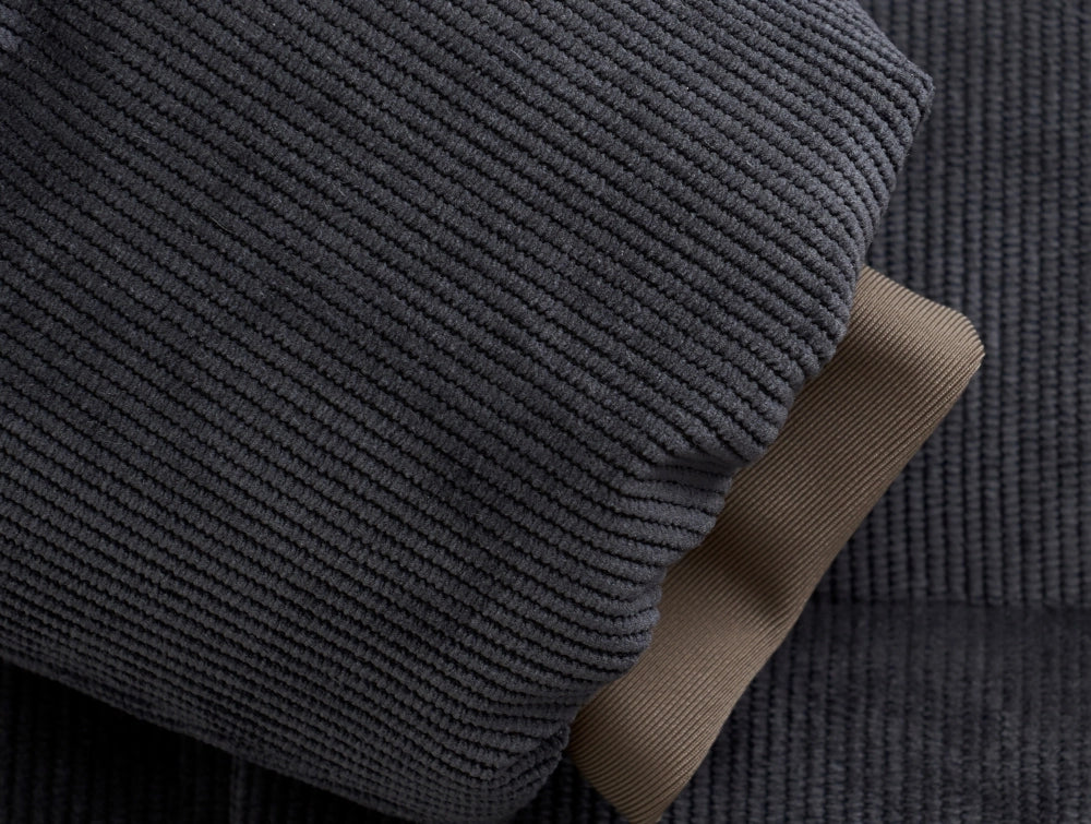 Winterjas corduroy ebony