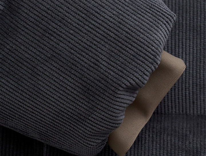 Winterjas corduroy ebony