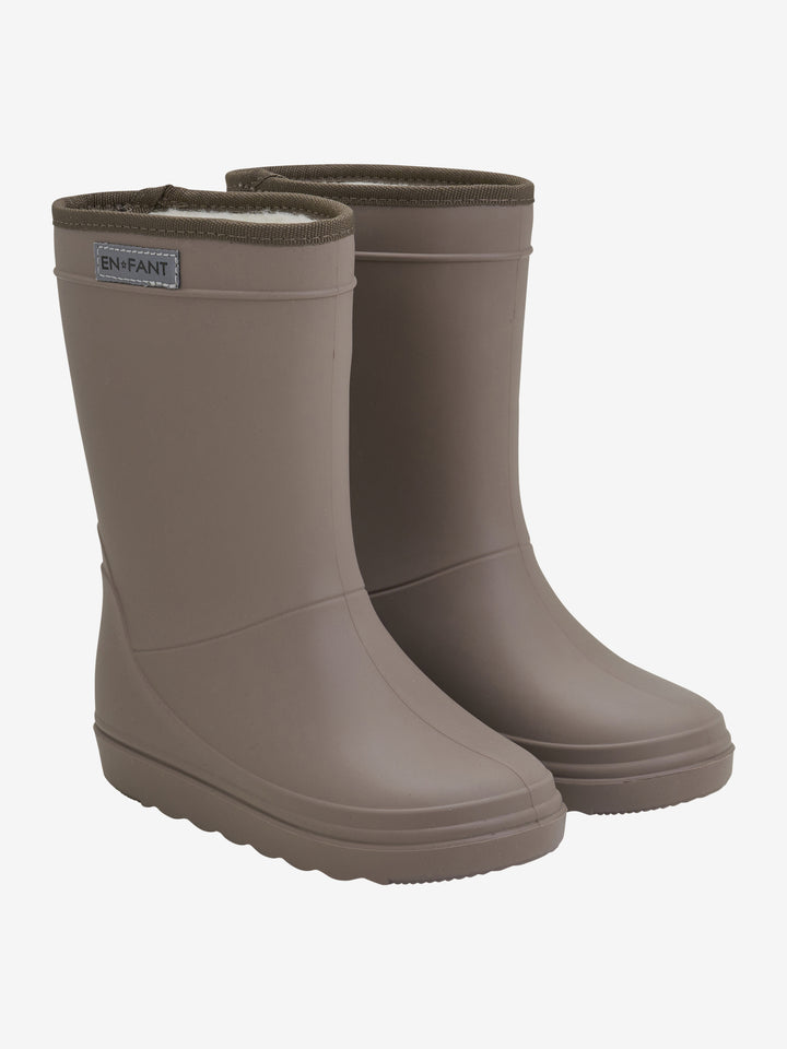 Thermo boots pine bark