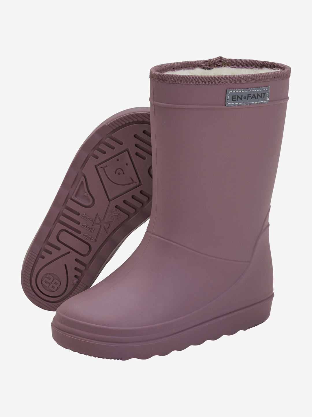 Thermo boots rose taupe