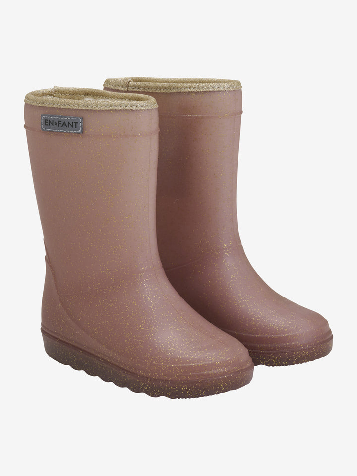 Thermo boots rose taupe