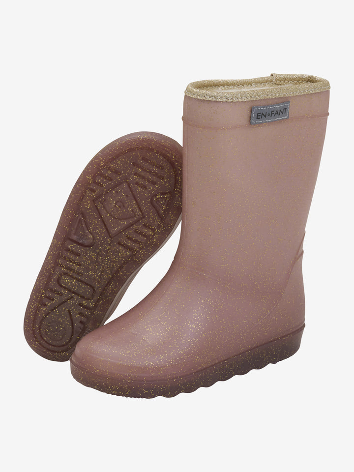 Thermo boots rose taupe