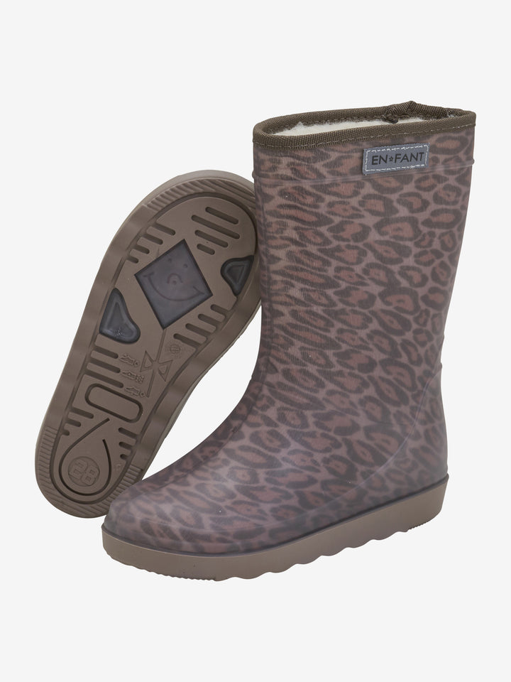 Thermo boots pine bark