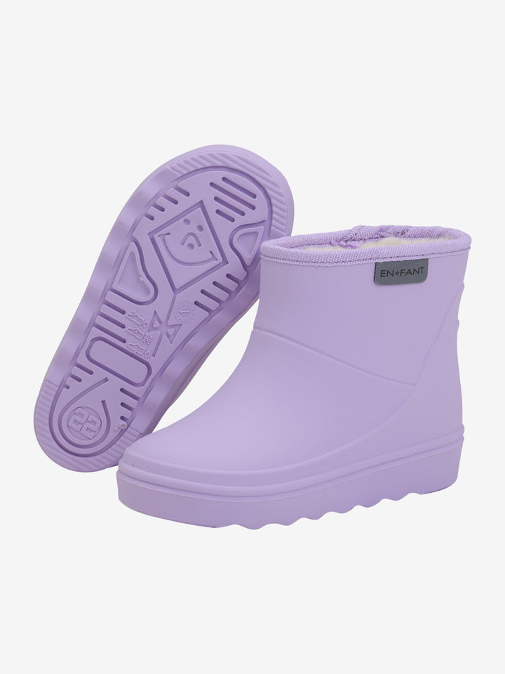 Thermo boots short lavender
