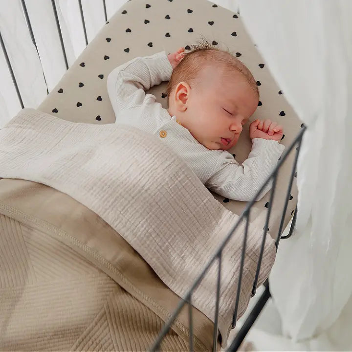 Hoeslaken sweet heart soft sand