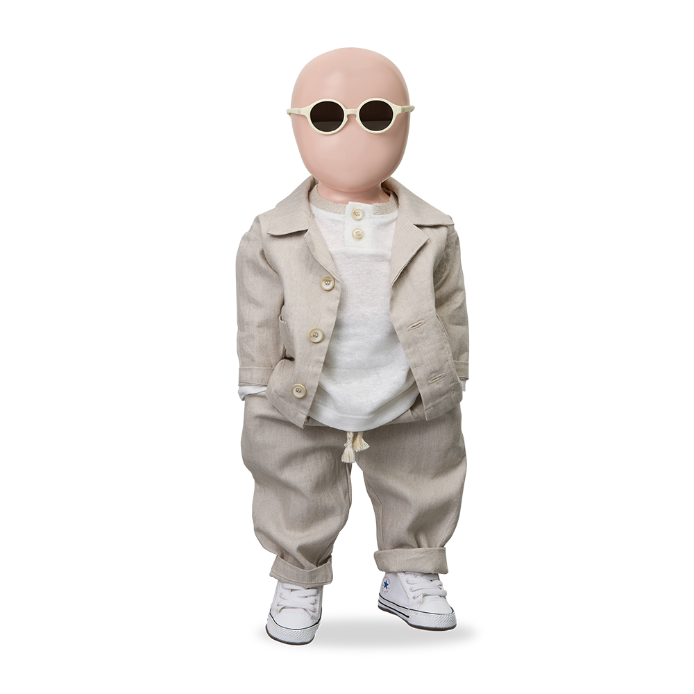 CASTELL - beige - pants