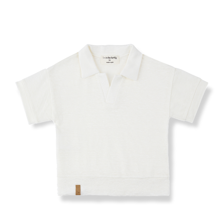 VAJOL - off-white - s.sleeve polo
