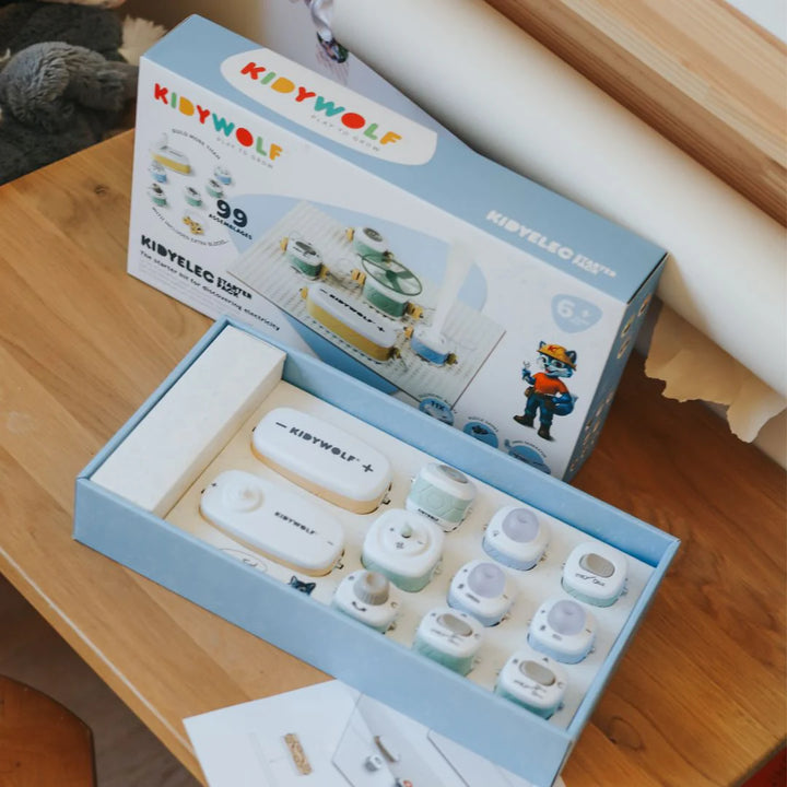 Kidyelec mijn eerste elektriciteitsset (starter 11 modules)