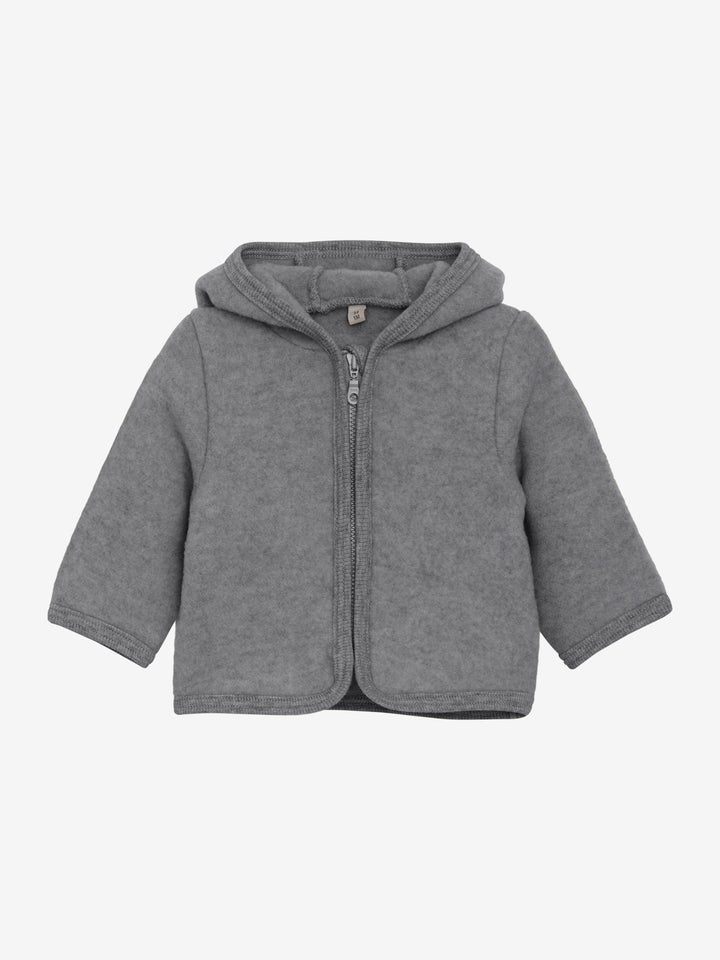 Wollen jasje grey melange