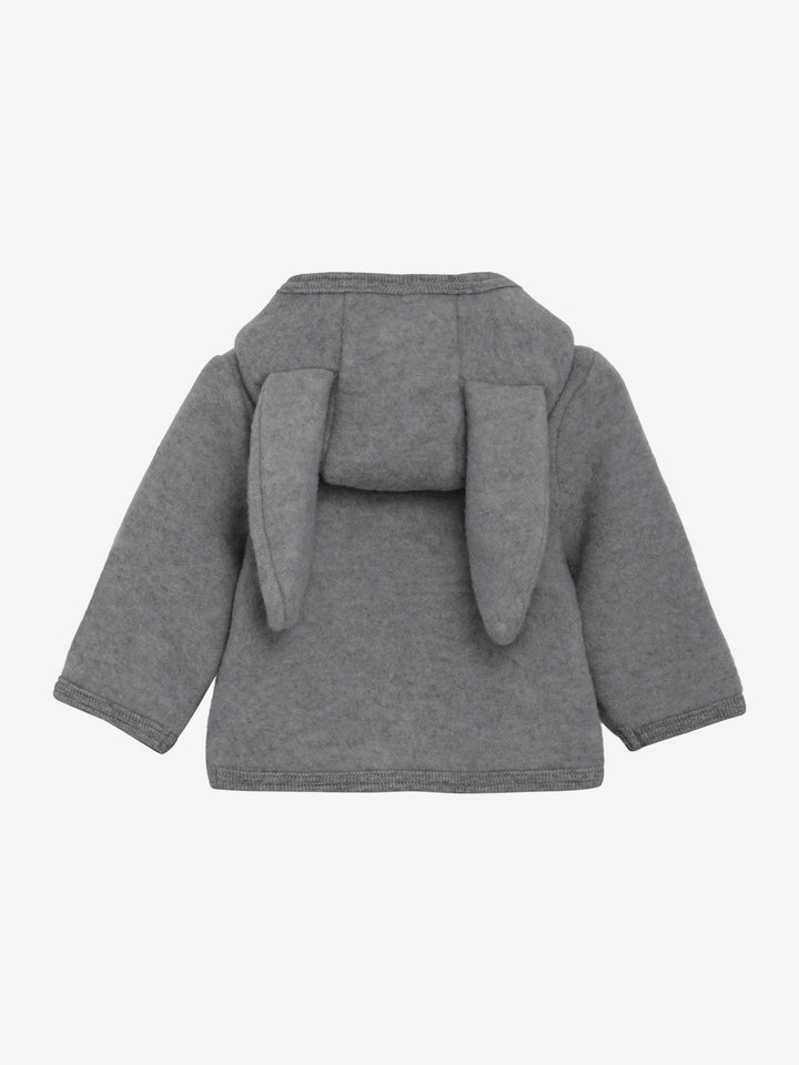 Wollen jasje grey melange