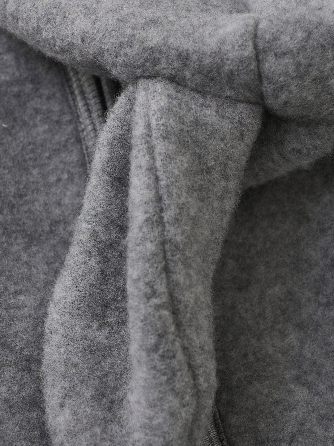 Wollen jasje grey melange