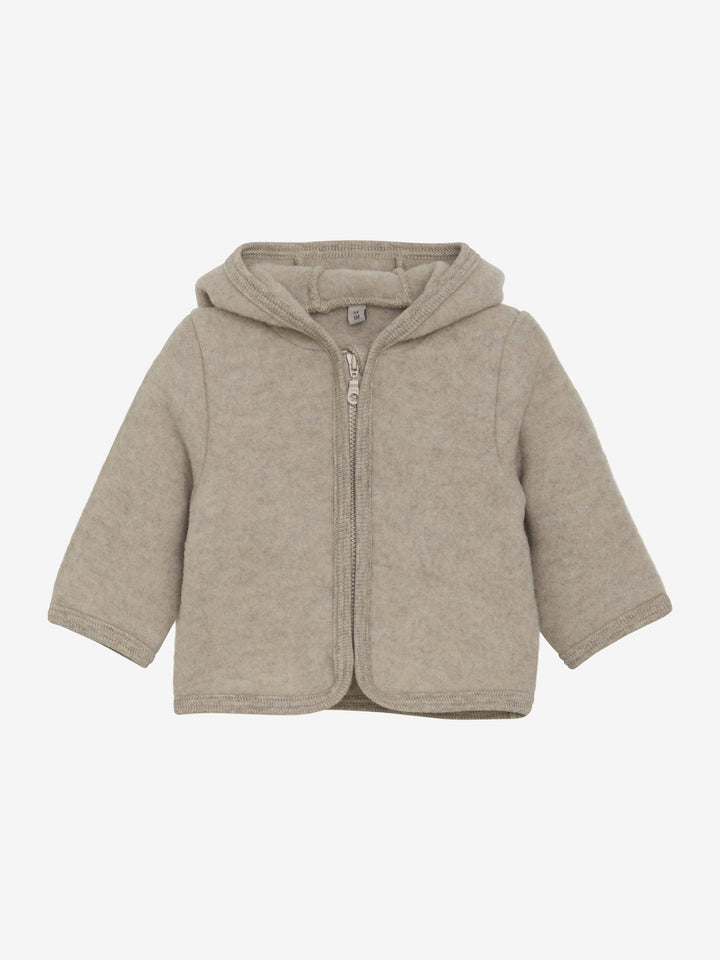 Wollen jasje camel melange