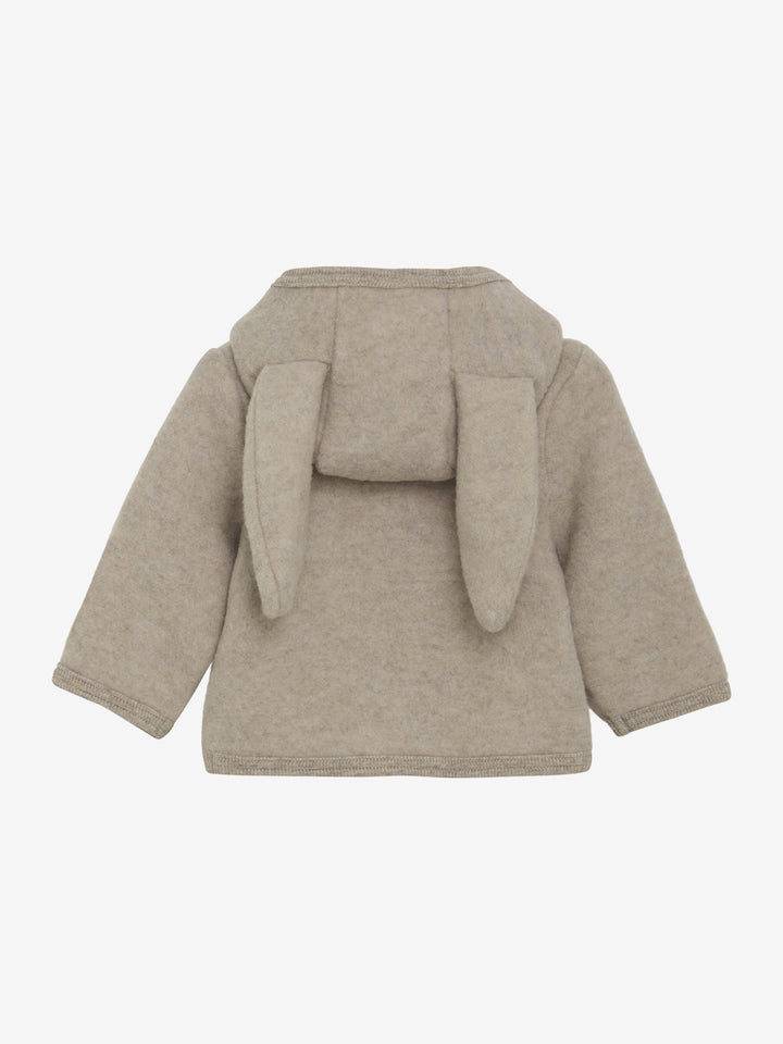 Wollen jasje camel melange
