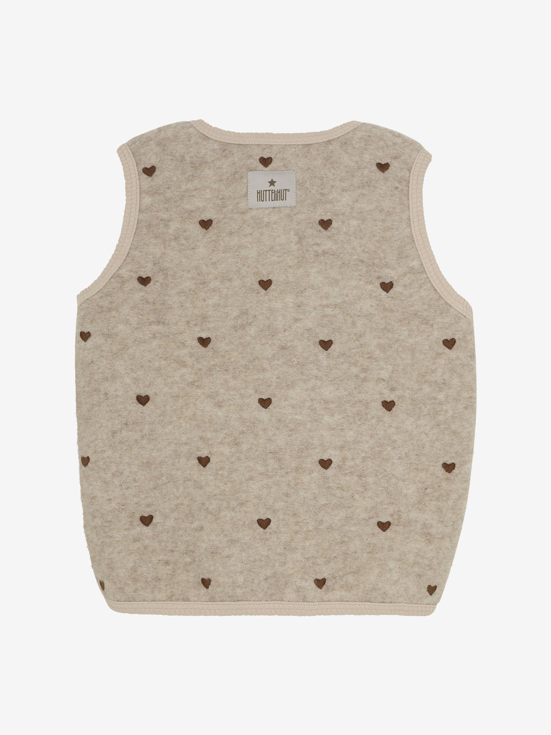 Bodywarmer wol sand melange