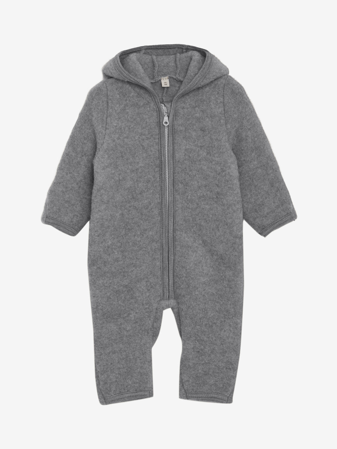 Wollen overall medium grey melange