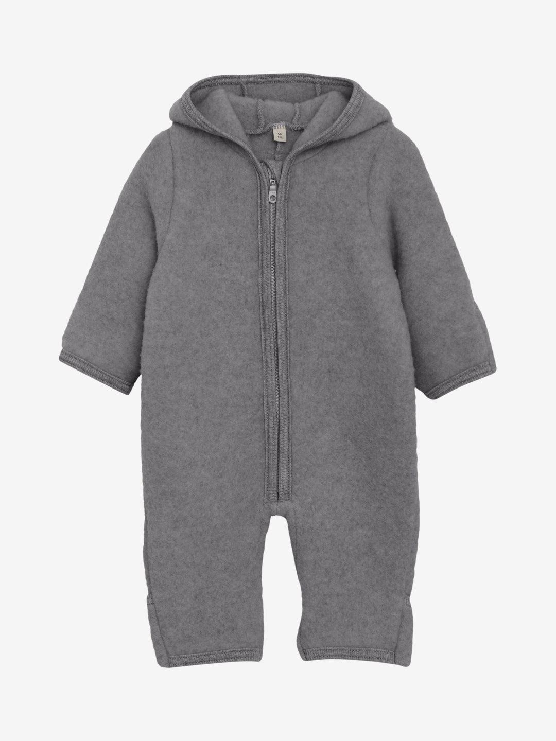 Overall wol medium grey melange