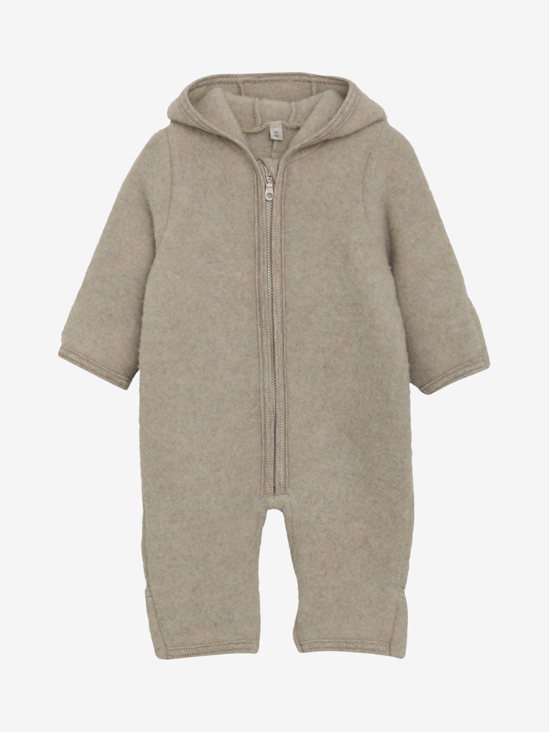 Overall wol camel melange