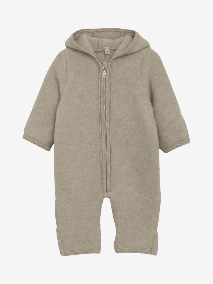 Overall wol camel melange