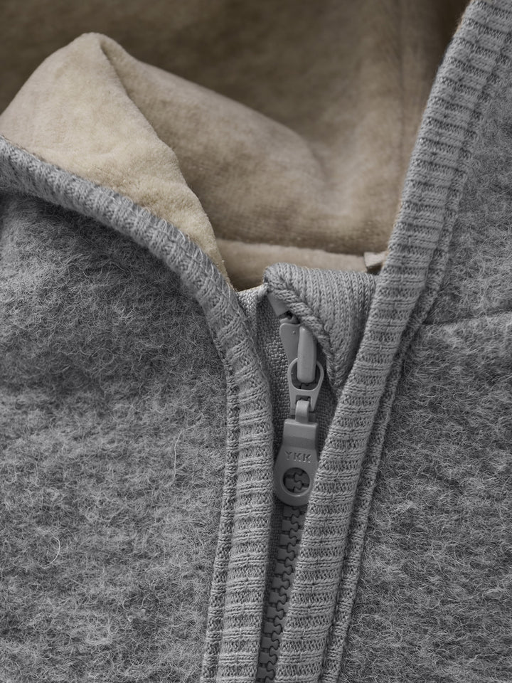 Wollen pak medium grey melange