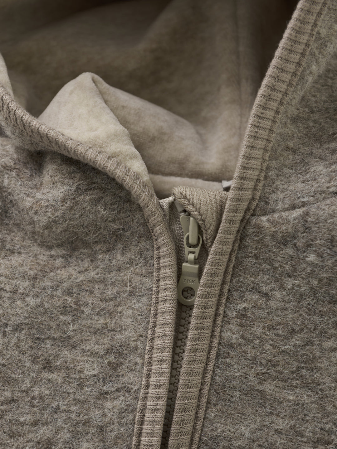 Wollen pak camel melange