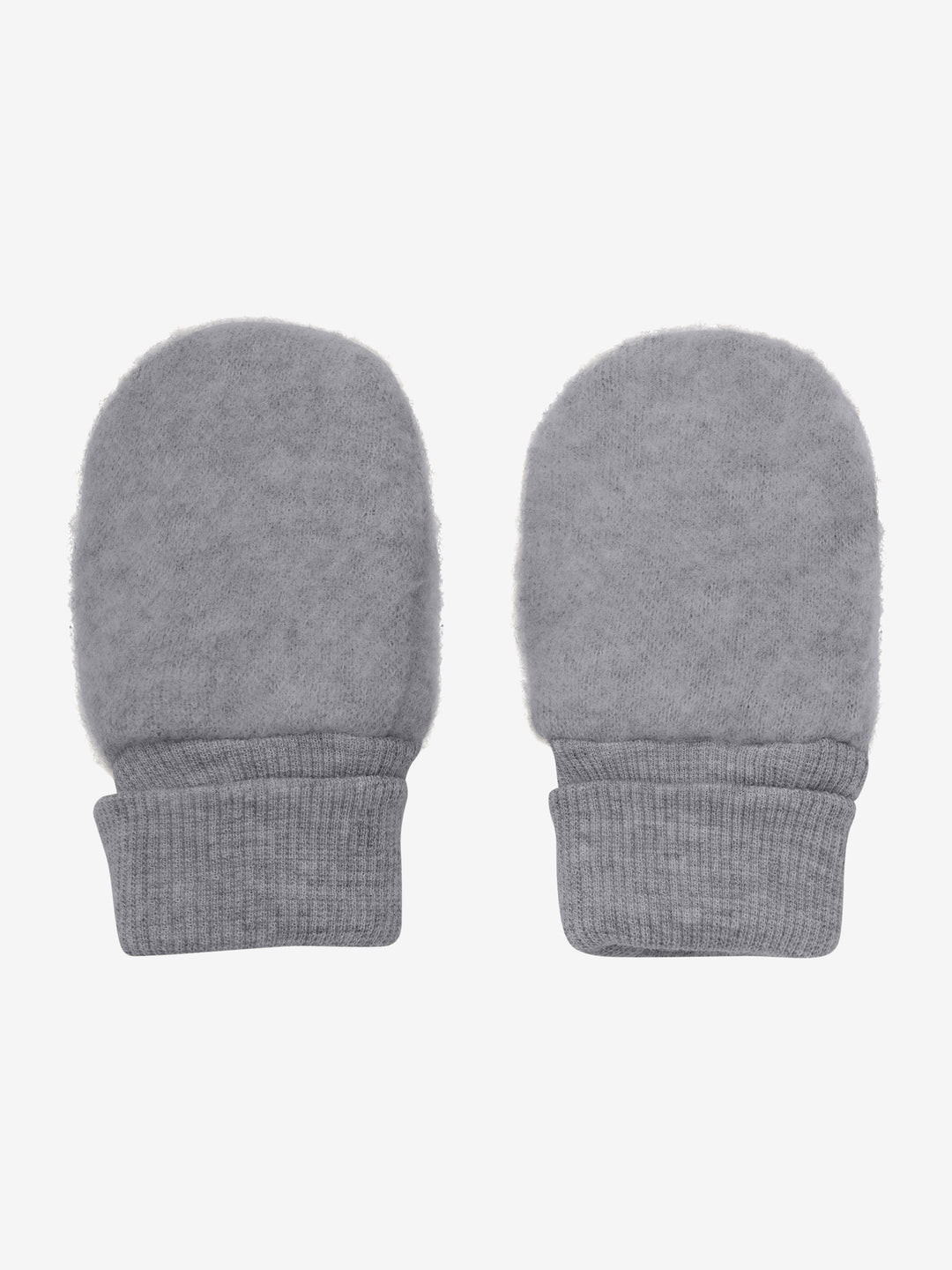 Wollen wantjes medium grey melange