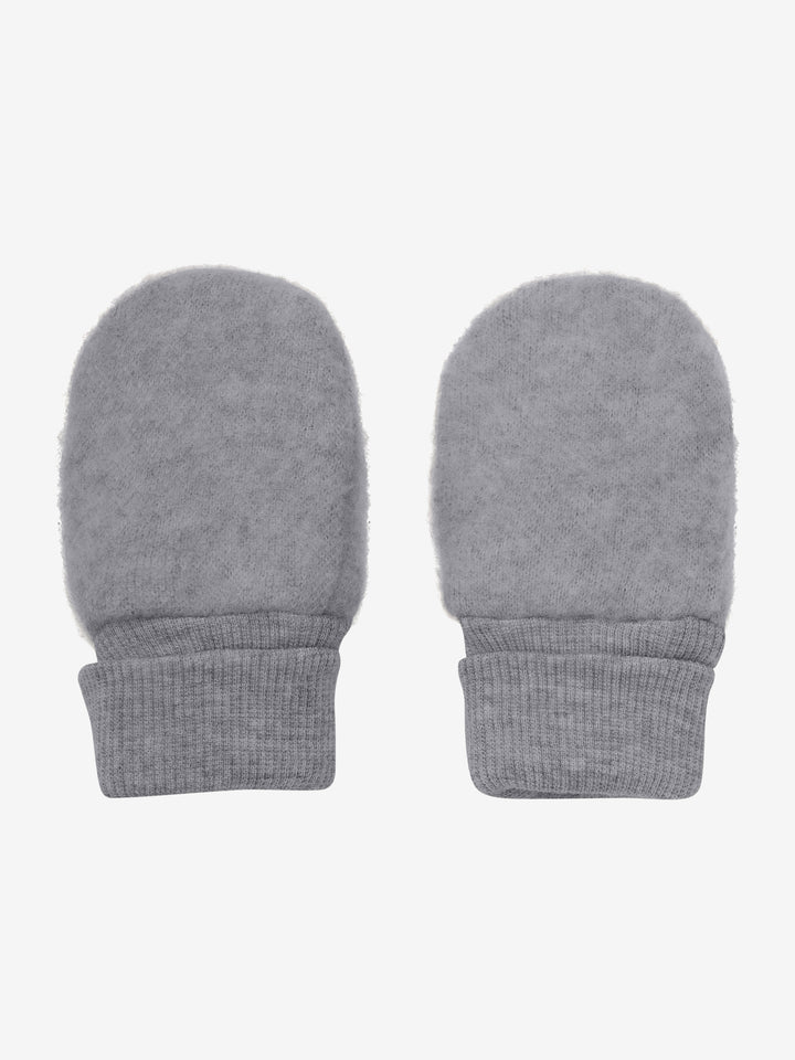 Wollen wantjes medium grey melange