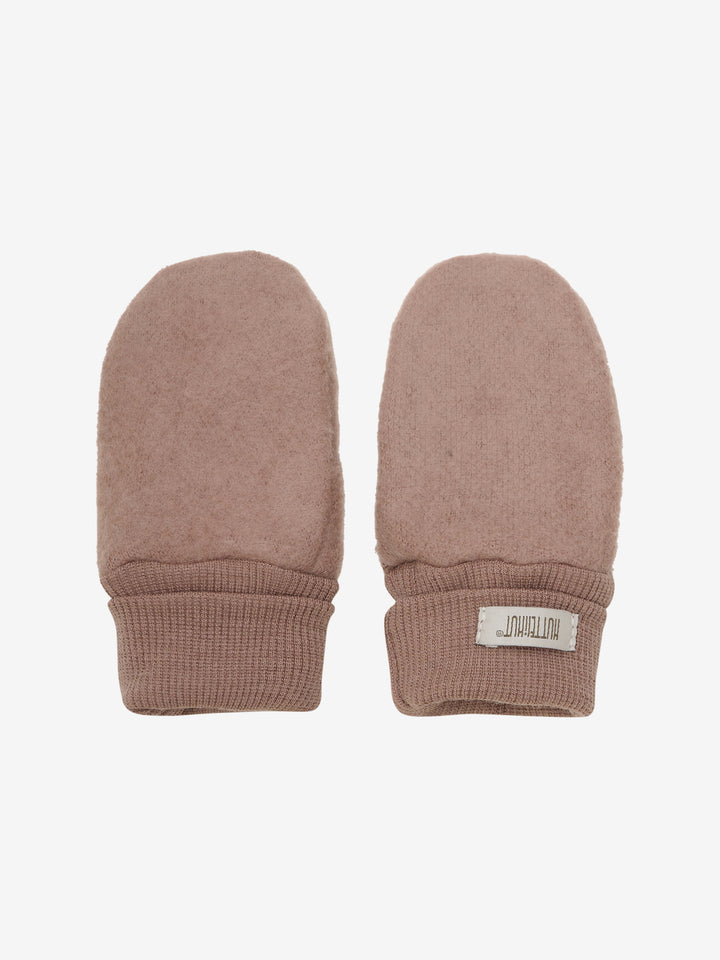 Wollen wantjes burlwood