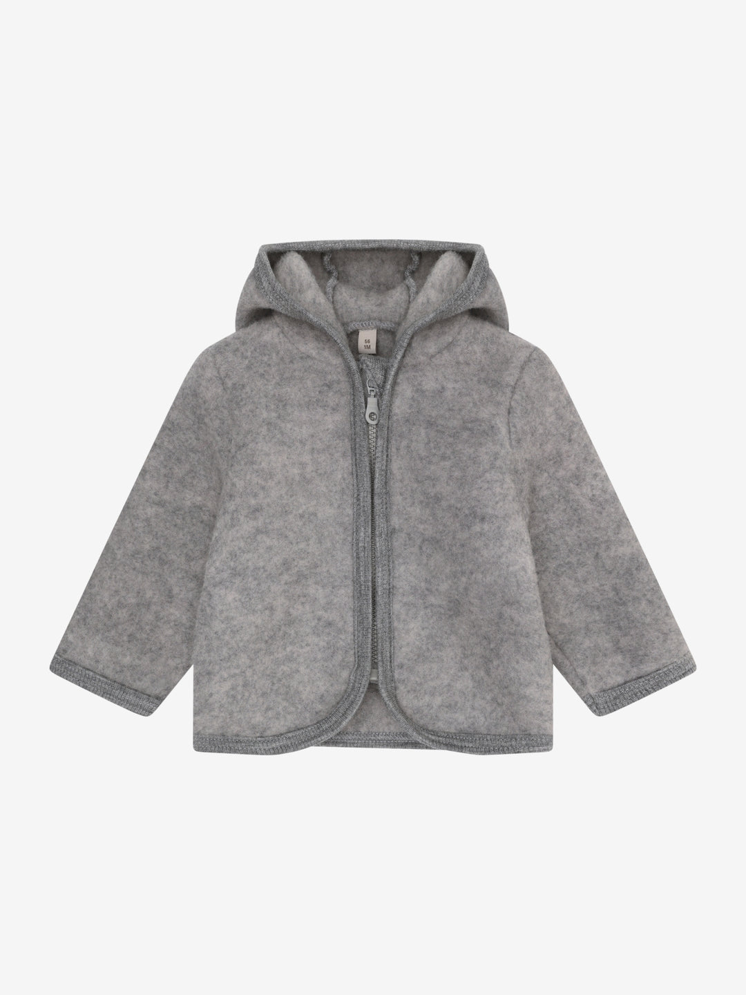 Wollen jasje medium grey melange
