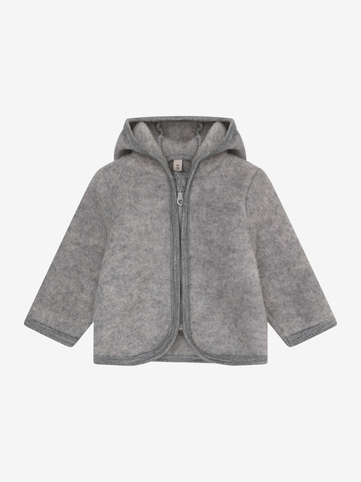 Wollen jasje medium grey melange