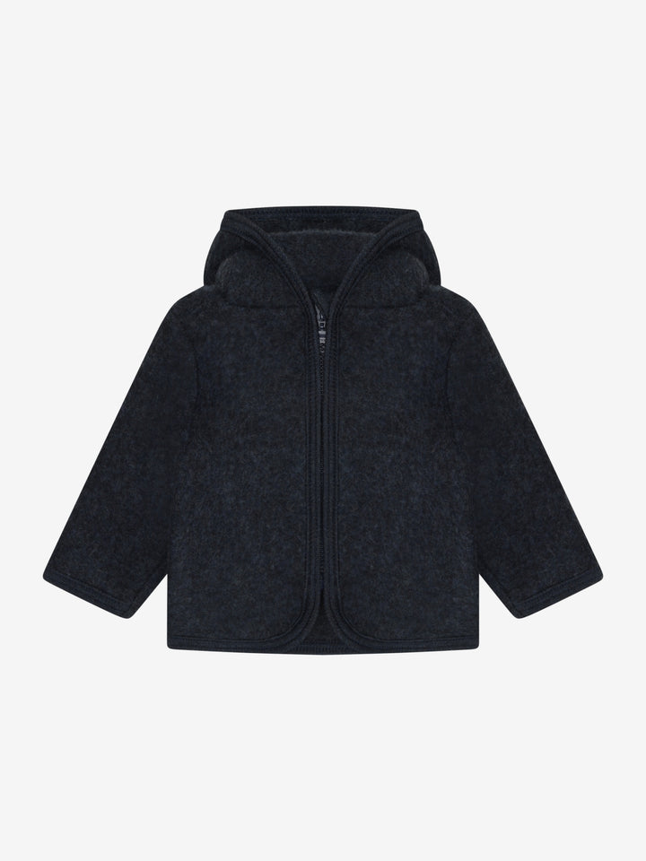 Wollen jasje medium navy melange