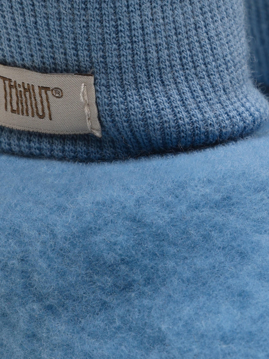 Wollen slofjes windward blue