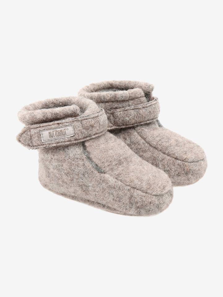 Slofjes camel melange