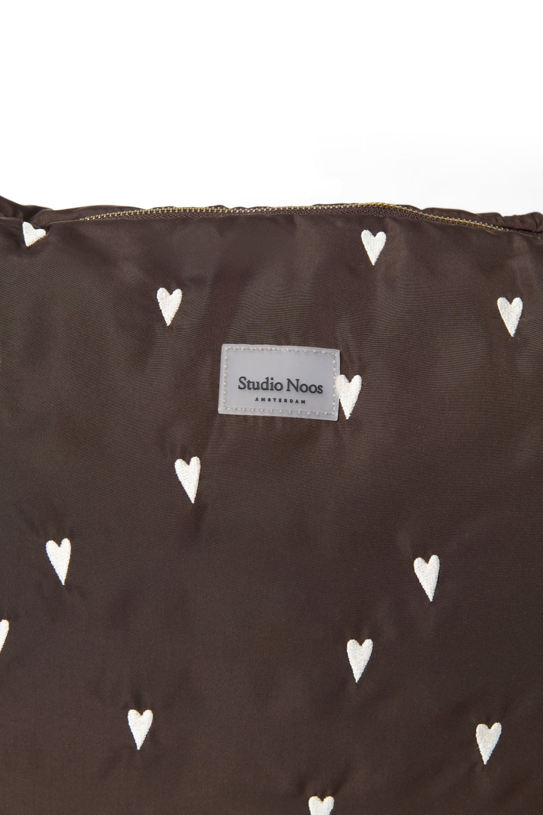 Luiertas puffy brown hearts