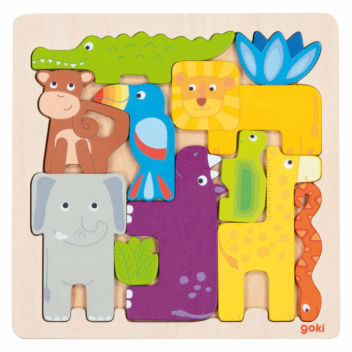 Houten Puzzel Safari (11st)